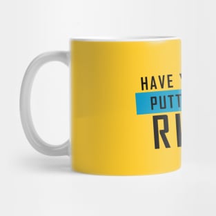 'Have you tried putting it in rice?' (Yellow) Mug